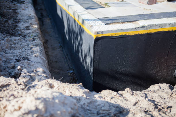 Professional Foundation Crack Repair technician working in Mason, MI